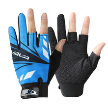 DAIWA Professional Fishing Gloves Three Fiinger Cut Protective Gloves Outdoor Anti-slip Hiking Gloves For Men Pesca Equipment