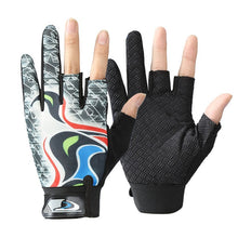 DAIWA Professional Fishing Gloves Three Fiinger Cut Protective Gloves Outdoor Anti-slip Hiking Gloves For Men Pesca Equipment