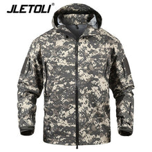 JLETOLI Waterproof Jacket Windbreaker Winter Outdoor Hiking Jacket Men Women Coat Windproof Hard Shell Jacket Tactics Clothes