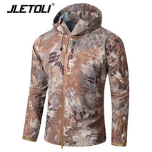 JLETOLI Waterproof Jacket Windbreaker Winter Outdoor Hiking Jacket Men Women Coat Windproof Hard Shell Jacket Tactics Clothes