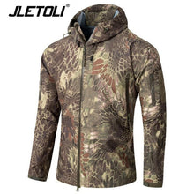 JLETOLI Waterproof Jacket Windbreaker Winter Outdoor Hiking Jacket Men Women Coat Windproof Hard Shell Jacket Tactics Clothes