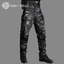 HAN WILD Men Hiking Pants Trekking Fishing Camping Climb Run Trousers Waterproof Outdoor Pants Windproof 4XL Breathable