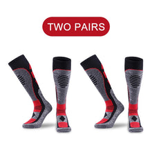 PHMAX Winter Fleece Ski Socks Men Snowboard Thicken Long Outdoor Sports Sock Keep Warm Cycling Running Hiking Skiing Socks