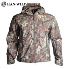 2020 Outdoor Waterproof Soft Shell Jacket Hunting windbreaker ski Coat hiking rain camping fishing tactical Clothing Men&Women