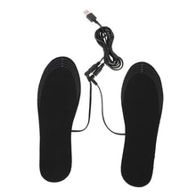 USB Heated Insoles Foot Warmer Insoles Electric Heated Insoles Warm Socks Feet Heater Outdoor Sports Heating Insoles For Hiking
