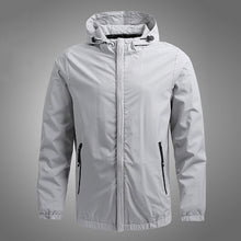 SFIT Men's Hiking Hooded Jackets Outdoor Sports Thin Hoodies Windbreaker Camping Climbing Trekking Fishing Male Coats