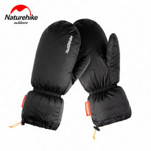 Naturehike Outdoor Gloves Ultralight 50g Goose Down Gloves Unisex Hiking Skiing Waterproof Keep Warm Gloves Camping Skating