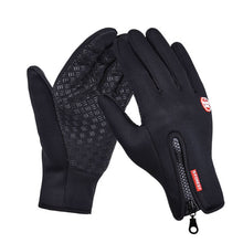 Dropshipping Hiking Winter Bicycle Bike Cycling Gloves For Men Women Windstopper Silicone Anti Slip Soft  Warm Gloves