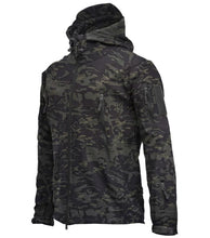 Men Winter Waterproof Tactical Army Military Sharkskin Jakcet Softshell Hunt Hiking Fishing Climbing Brathable Hoodie S-4XL Coat