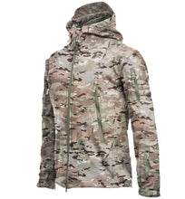 Men Winter Waterproof Tactical Army Military Sharkskin Jakcet Softshell Hunt Hiking Fishing Climbing Brathable Hoodie S-4XL Coat