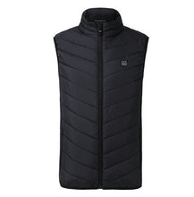 Electric Heated Jackets Vest USB Electric Heating Hooded Cotton Coat Camping Hiking Hunting Thermal Warmer Jacket Winter