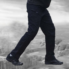 Men Casual Cargo Pants Elastic Outdoor Hiking Trekking Army Tactical Sweatpants Camouflage Military Multi Pocket Trousers S-6XL