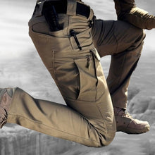 Men Casual Cargo Pants Elastic Outdoor Hiking Trekking Army Tactical Sweatpants Camouflage Military Multi Pocket Trousers S-6XL