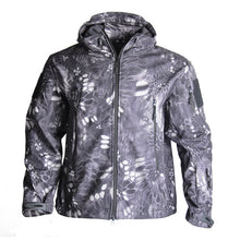 Army Shark Skin Soft Shell Clothes Tactical Windproof Waterproof jacket men Flight Pilot Hood Coat Military Field bomber Jacket