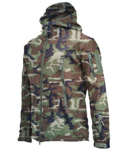 Army Shark Skin Soft Shell S-4XL Tactical Windproof Waterproof Jackets Men Flight Pilot Hood Coat Military Bomber 132cm Chest