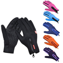Winter Outdoor Sports Windstopper Cycling Gloves Waterproof Thermal Gloves for Men Women Motorcycle Driving Hiking Skiing Gloves