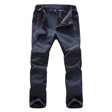 JACKSANQI Men's Summer Softshell Quick Dry Pants Outdoor Sport Waterproof Trousers Trekking Hiking Climbing Cycling 5XL RA245