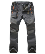 JACKSANQI Men's Summer Softshell Quick Dry Pants Outdoor Sport Waterproof Trousers Trekking Hiking Climbing Cycling 5XL RA245