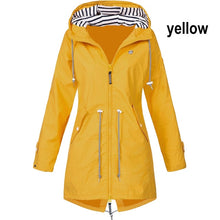 Women Clothes Rain Jacket Casual Waterproof Raincoat Long Hiking Coat Running Coat New Fashion Jackets Hooded Windbreaker