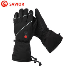 SAVIOR Winter Men Women Rechargeable Battery Heated Gloves for Mortorcycle Riding Hiking FishingHunting Fishing S15