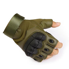 Military Tactical Glove PU Leather Army Mittens Rubber Shell Touch Screen Airsoft Paintball Bicycle Hunting Hiking Men Gloves
