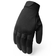 Men Tactical Gloves Shockproof Camo Airsoft Full Finger Glove Army Military Light Soft Long Black Mittens Hiking Biking Cycling