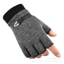 Outdoor Winter Fishing Gloves Waterproof Mitten Three Fingers Cut Anti-slip Climbing Glove Hiking Camping Riding Gloves