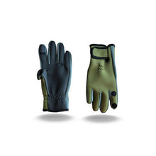 Outdoor Thick Winter Fishing Gloves Waterproof Mitten Three Fingers Cut Anti-slip Climbing Glove Hiking Camping Cycling Gloves