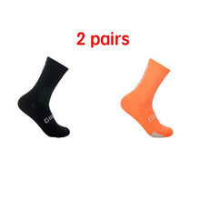 New Fiber Fabric Cycling Socks Professional Comfortable Men Women Bicycle Running Sport Socks Anti Slip Hiking Climbing Socks