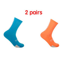 New Fiber Fabric Cycling Socks Professional Comfortable Men Women Bicycle Running Sport Socks Anti Slip Hiking Climbing Socks