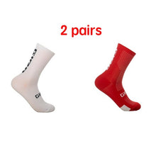 New Fiber Fabric Cycling Socks Professional Comfortable Men Women Bicycle Running Sport Socks Anti Slip Hiking Climbing Socks