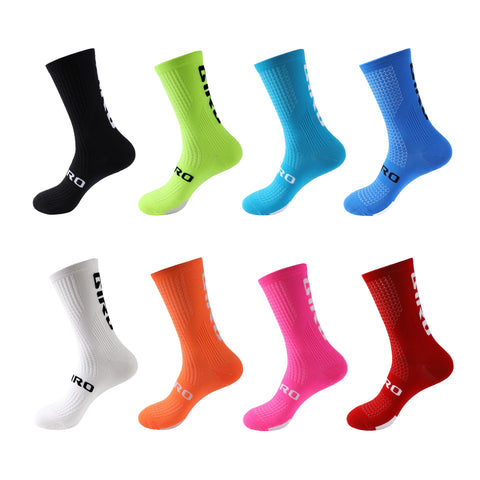 cycling socks men women knee high socks  football socks  running socks  sports team  hiking  cotton socks  over the knee socks