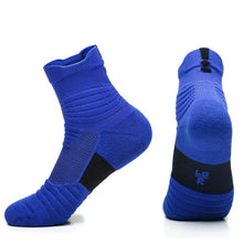 1 Pair Men Thermal Sports Socks Cotton Cycling Basketball Running Winter Hiking Basket Tennis Ski Man Bike No Slip Skiing