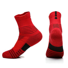 1 Pair Men Thermal Sports Socks Cotton Cycling Basketball Running Winter Hiking Basket Tennis Ski Man Bike No Slip Skiing