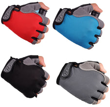 Cycling Gloves Bicycle Gloves Bike Gloves Anti Slip Shock Breathable Half Finger Short Sports Gloves Accessories for Men Women