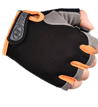 Cycling Gloves Bicycle Gloves Bike Gloves Anti Slip Shock Breathable Half Finger Short Sports Gloves Accessories for Men Women