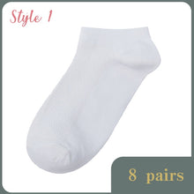 Sale! 8 Pairs Lot Solid Mesh Women's Short Socks Invisible Ankle Socks Pack Ladies Spring Summer Breathable Thin Boat Socks Set