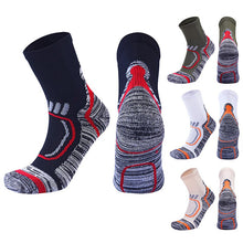 USHINE outdoor trekking socks sports basketball socks anti-slip thermal bicycle socks winter climbing socks