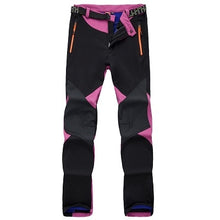 Women's Winter Fleece Softshell Thermal Pants Outdoor Sports Brand Clothing Hiking Trekking Skiing Camping Female Trousers VA095