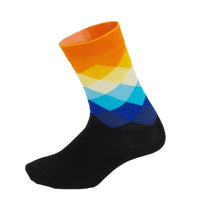 New Arrivals Colorful Cycling Socks Men Women Sport Running Wearproof Socks Breathable Bicycle High Quality Riding Hiking Socks