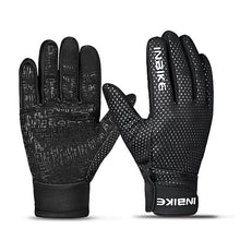 INBIKE Bike Gloves Winter Cycling Gloves Windproof Warm Outdoor Sports Hiking MTB Bicycle Gloves For Men Women Full Finger Glove