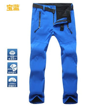 THE ARCTIC LIGHT Warm Winter Woman Men Outdoor Camping&hiking Pants Soft Shell Waterproof Fleece Windproof Pants Skiing Trousers