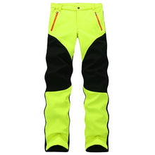 Outdoor Winter Men Thick Warm Fleece Hiking Pants Softshell Trousers Waterproof Windproof Thermal Camping Ski Climbing Plus Size