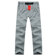 Mountainskin High Quality Removable Men's Summer Quick Dry Pants Breathable Trousers Outdoor Sports Hiking Trekking Pants RM068