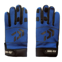 Daiwa Winter Warm Fishing Gloves Cotton 3 Fingers Cut Waterproof Anti-slip Fishing Glove Outdoor Riding Hiking Sports