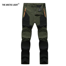 THE ARCTIC LIGHT Nylon Breathable Waterproof Hiking Pants Running Men Elasticity Quick Dry Trousers Outdoor Climbing Pants