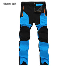 THE ARCTIC LIGHT Nylon Breathable Waterproof Hiking Pants Running Men Elasticity Quick Dry Trousers Outdoor Climbing Pants