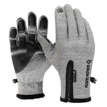 Outdoor Hiking Cycling Running Gloves Winter Touchscreen Knitted Gloves Thicken Warm Gloves Sports Mittens Gloves