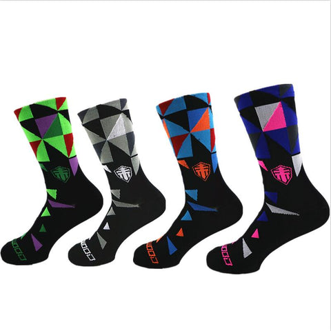 2019 New Men Women Sport Cycling Riding Socks Outdoor Running Hiking Camping Socks Breathable